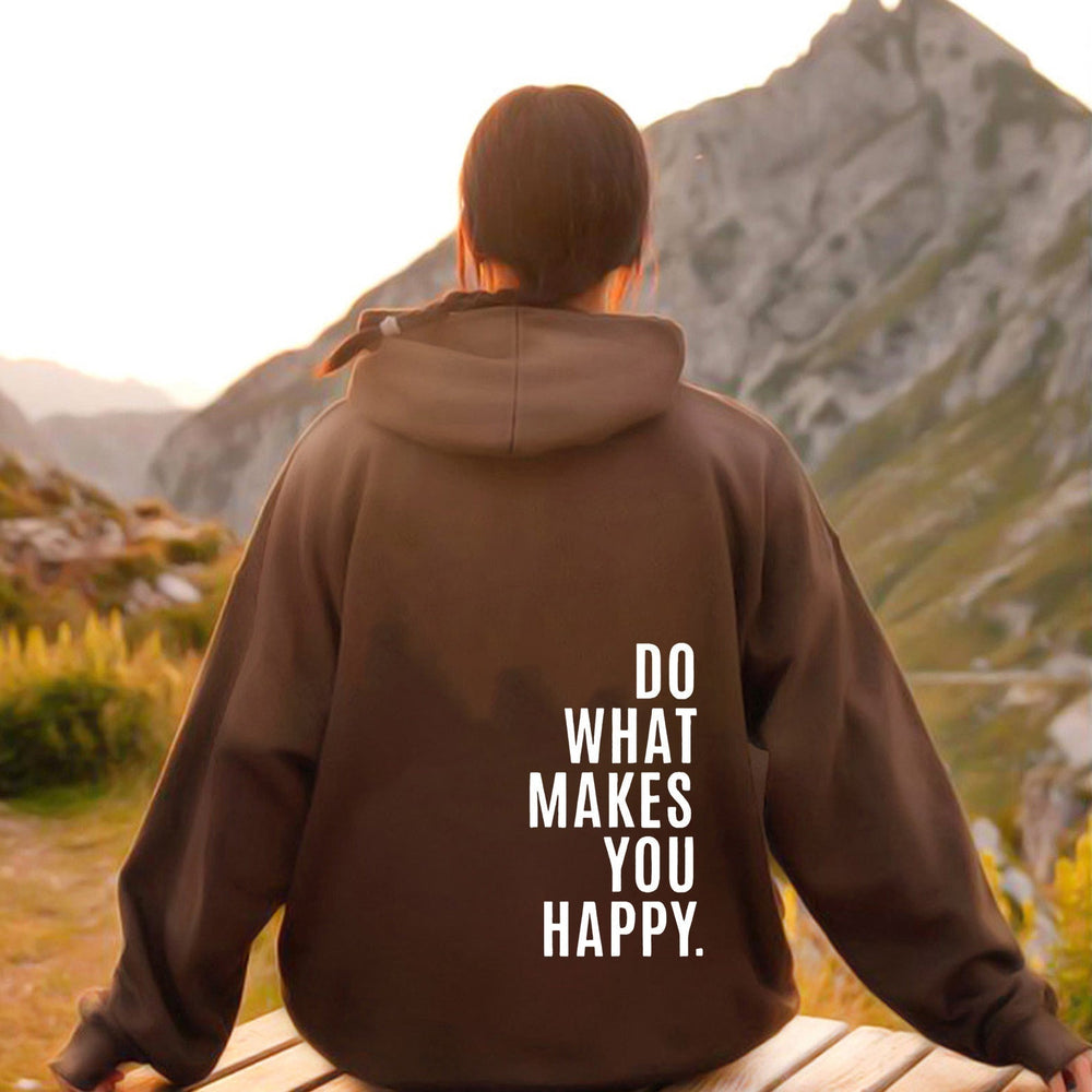 Moderne dames hoodie met unieke print, perfect voor een casual straatstijl. Comfortabele pullover met relaxte pasvorm.
