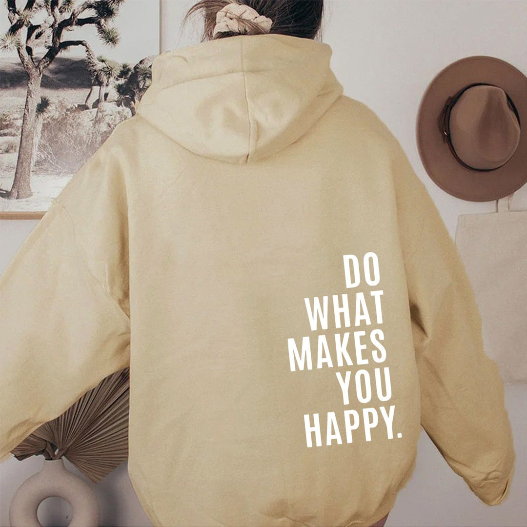 Comfortabele vrouwen hoodie met relaxte pasvorm en stijlvolle print. Ideaal als casual pullover voor dames.