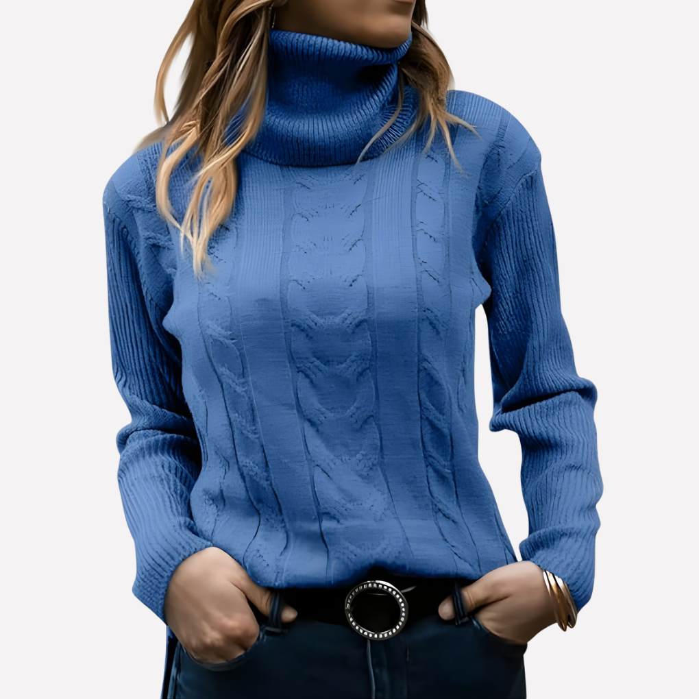 Dagelijkse mode: zachte vrouwen turtleneck pullover voor ultiem comfort en stijl.