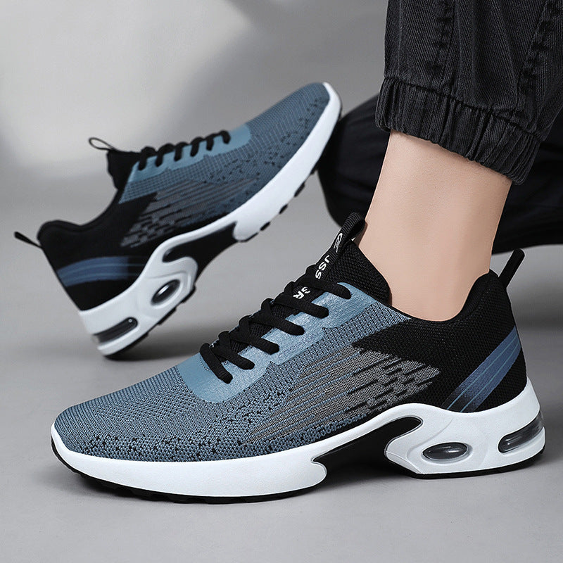 Orthopedische heren sneakers met luchtdemping en comfortabele zool voor dagelijks gebruik