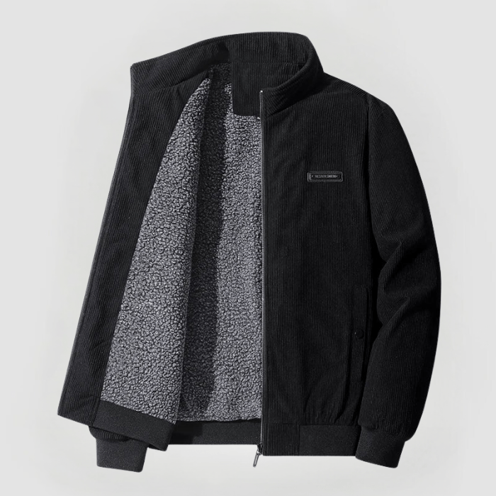Groen herenjack, stijlvol en comfortabel, perfect als herfst- of winterjack voor dagelijks gebruik.