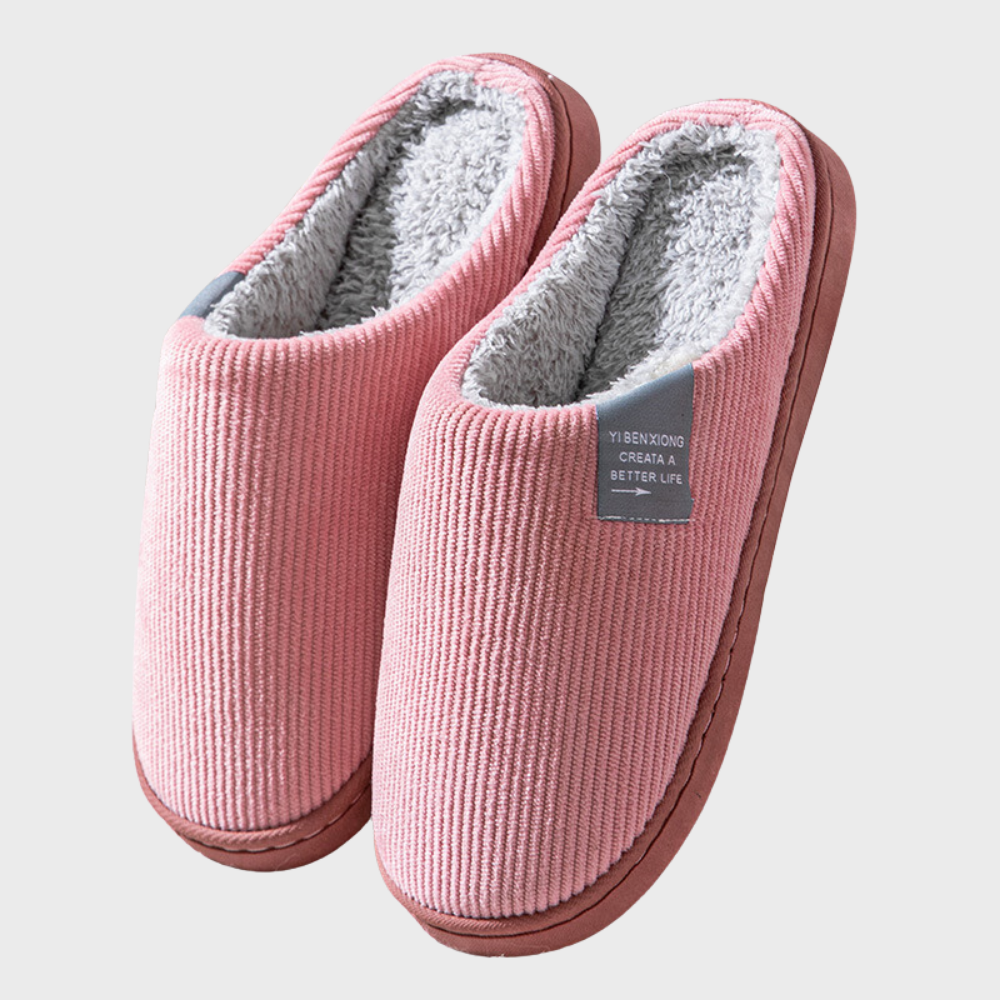 Comfortabele huisslippers van hoge kwaliteit, perfect voor warme voeten tijdens koude dagen.
