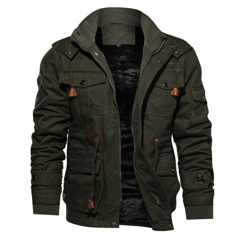 Weerbestendige casual heren winterjas Finn met capuchon voor comfort en stijl buiten. Perfecte wintermode.