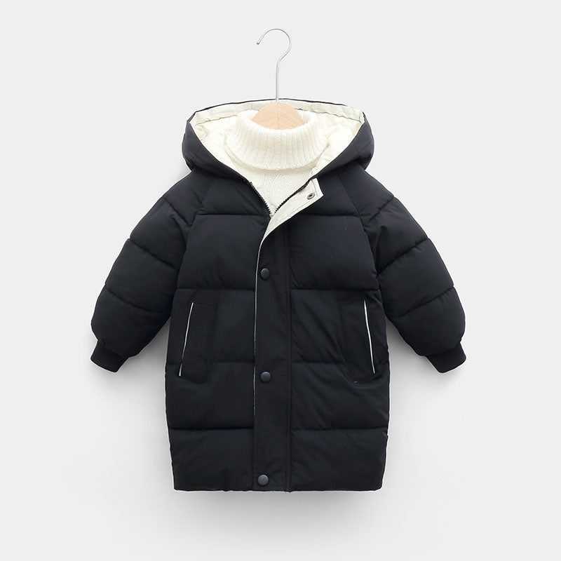 Calvin Kids warme winterjas, comfortabele waterafstotende parka voor kindermode.