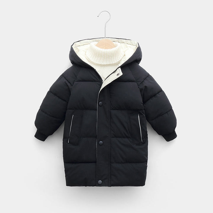Calvin Kids warme winterjas, comfortabele waterafstotende parka voor kindermode.