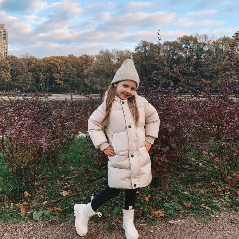 Calvin Kids parka, extra warme winterjas voor jongens en meisjes.