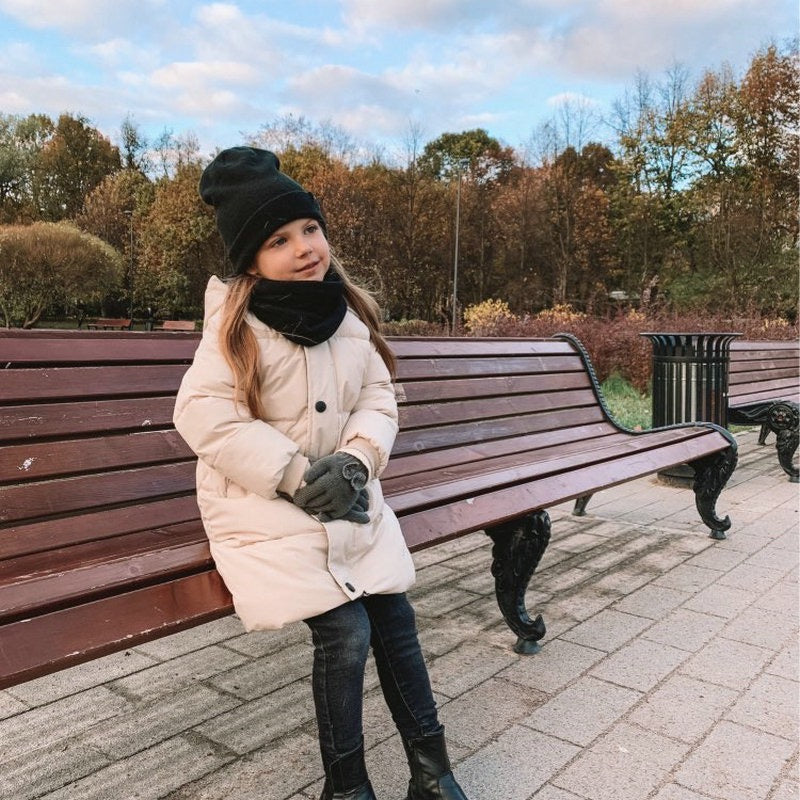 Warme kinderjas, de Calvin Kids parka houdt elk kind comfortabel in de winter.