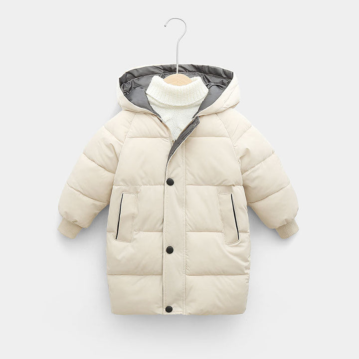 Ideale winterjas voor actieve kinderen, warme Calvin parka voor buitenspelen.