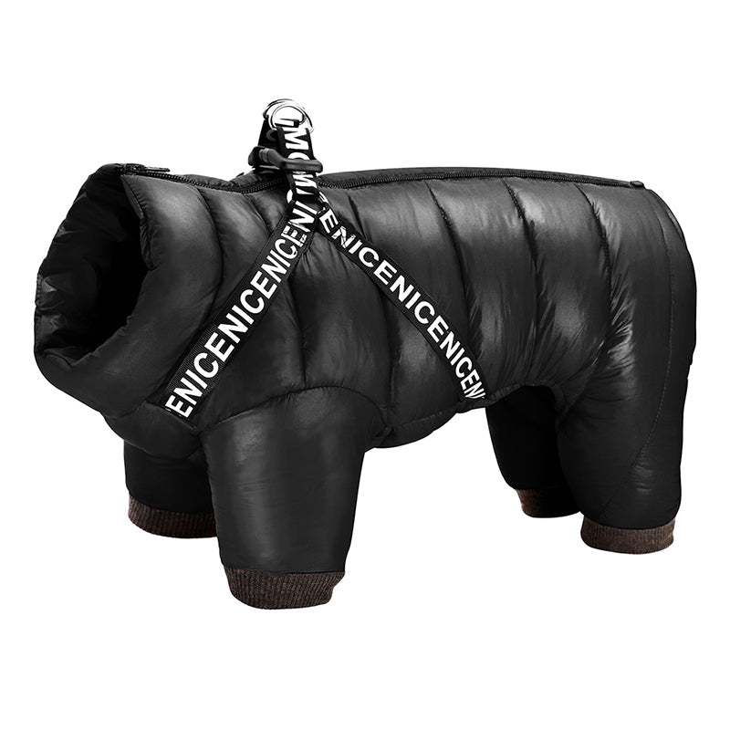 Stijlvolle en functionele ArcticPaws hondenwinterjas, waterdicht voor optimale warmte.
