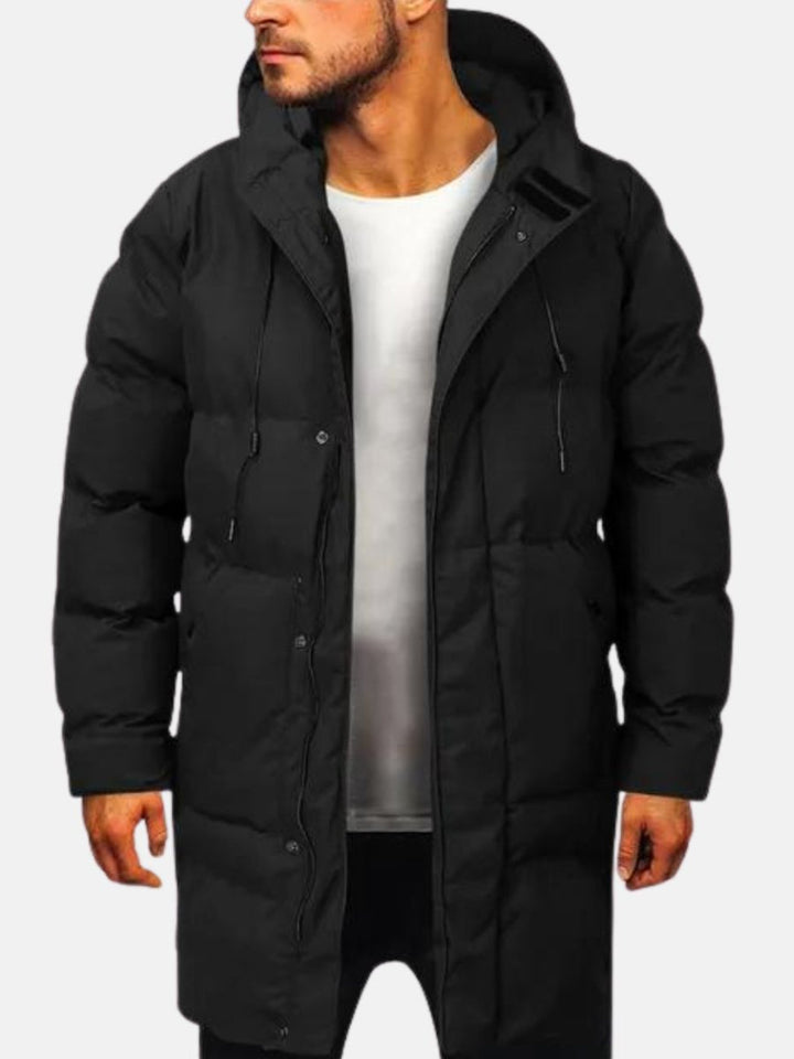 Warme, weerbestendige heren parka jas. Ideaal voor koude winterdagen, winddicht en comfortabel. Casual outdoor bovenkleding.