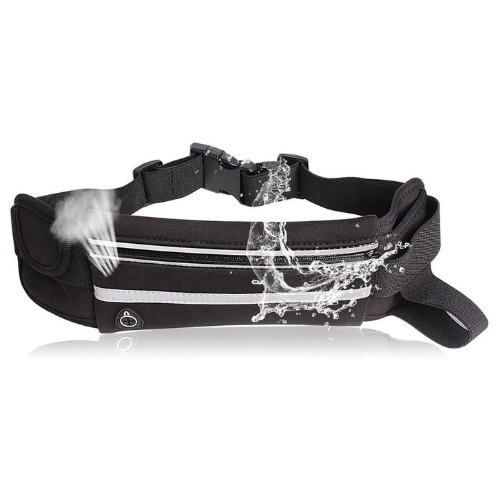 Actief unisex waterdicht heuptasje, comfortabel en veilig voor hardlopers en sporters.