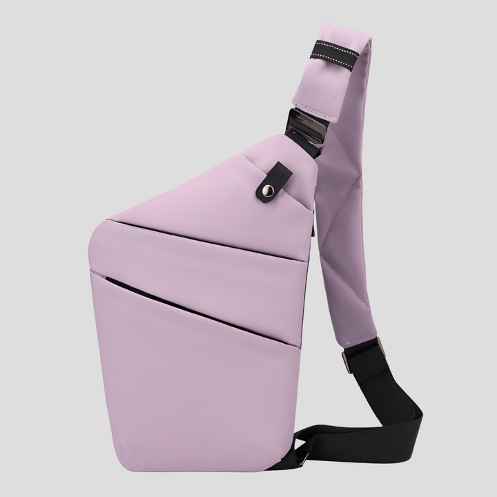 Stijlvolle unisex messengerbag; waterdichte anti-diefstal schoudertas van nylon voor dagelijks gebruik.