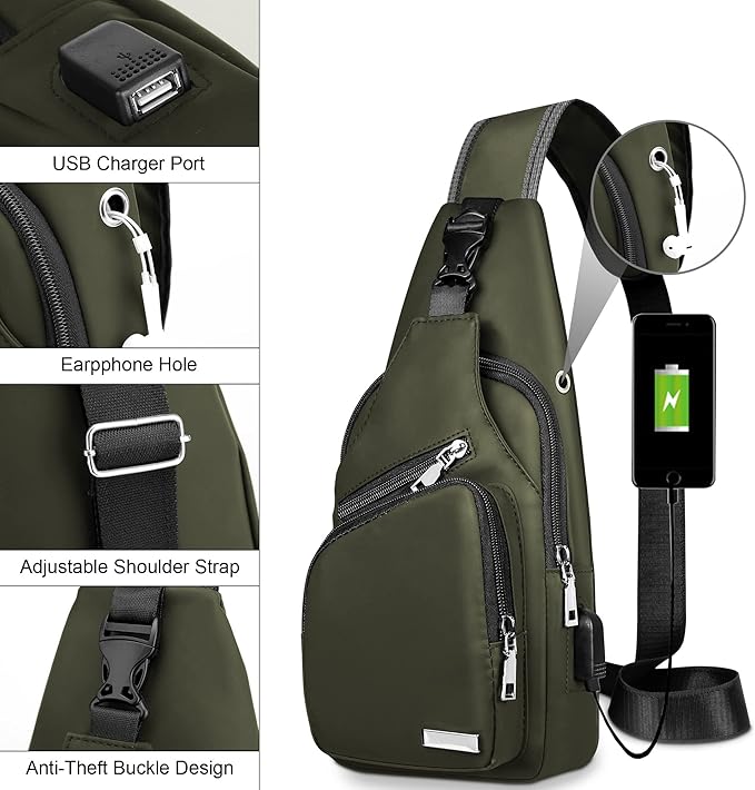 Robuuste WaveSling waterdichte slingbag, gebouwd voor dagelijks gebruik en avontuur, compact en stevig.