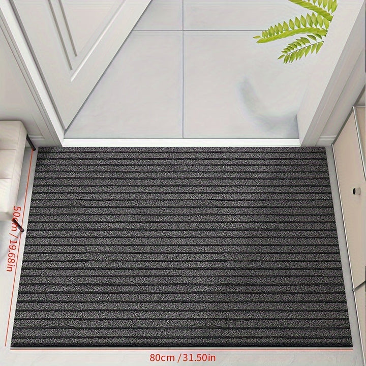 Antislip onderkant van de deurmat voor een veilige ligging op elke vloer