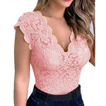 Roze met mouwtjes