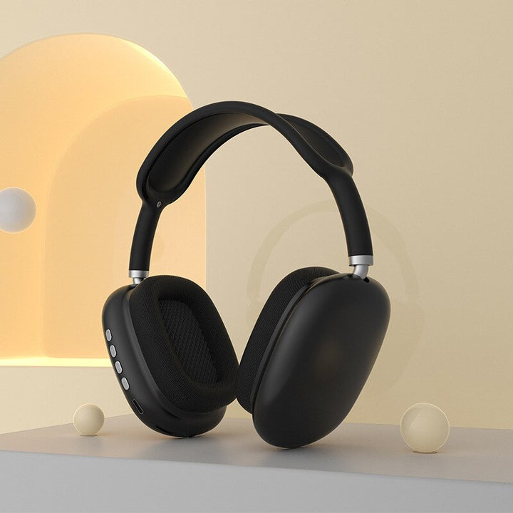 Draadloze Bluetooth hoofdtelefoon met oplaadkabel. Lange batterijduur voor non-stop muziek & gesprekken.