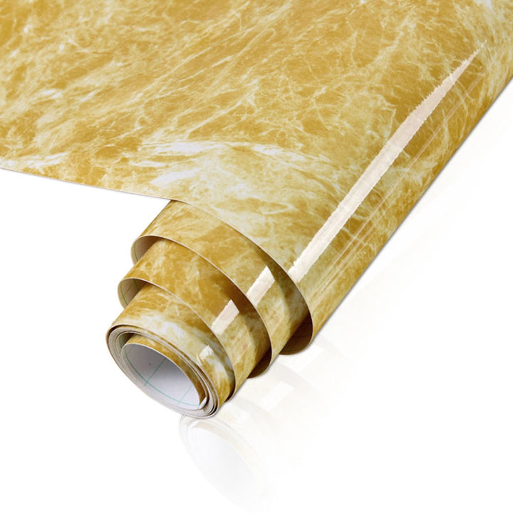 Zelfklevende decoratieve marmerfolie voor DIY. Waterdicht en bestand tegen olie, voor een strakke afwerking.