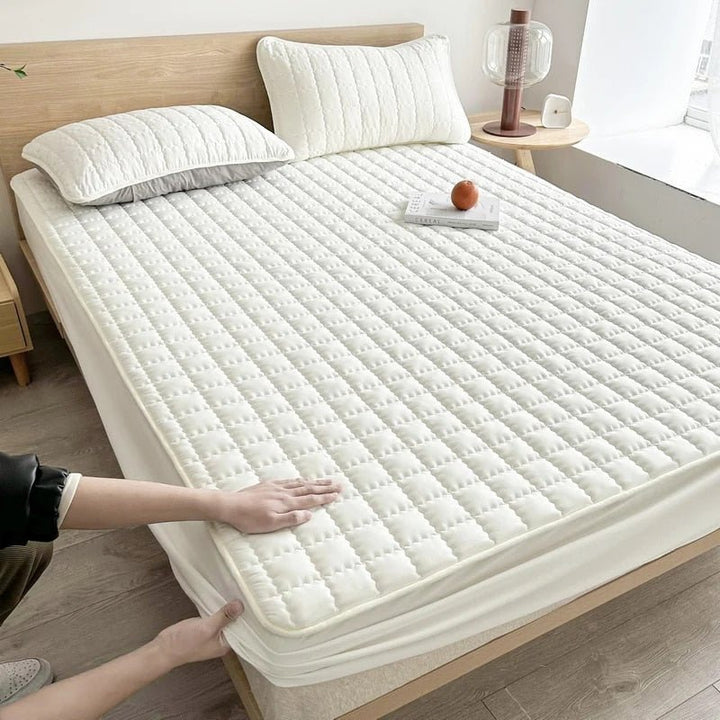 Frisse, ademende matrashoes als matrasbeschermer voor een hygiënische slaapomgeving en ultiem comfort.
