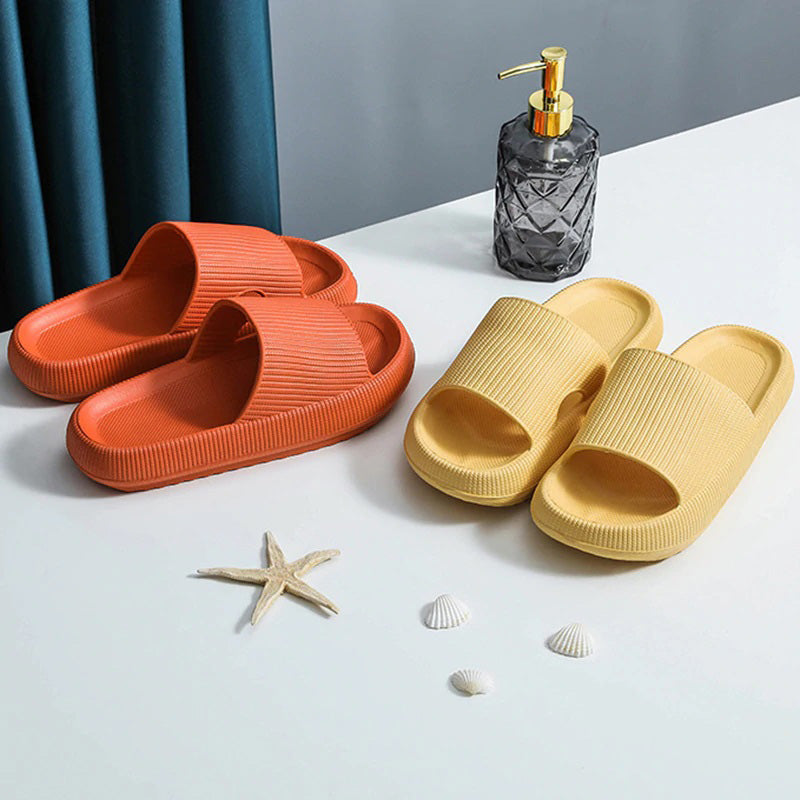 Antislip Wolken Slippers™ voor dames en heren, ideaal voor badkamer en thuis met superieure demping en comfort.
