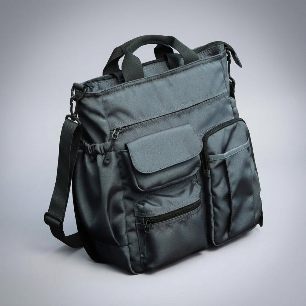 Stijlvolle zakelijke aktetas/laptoptas Worklinq, unisex model met verstelbare schouderband, perfect voor kantoor.