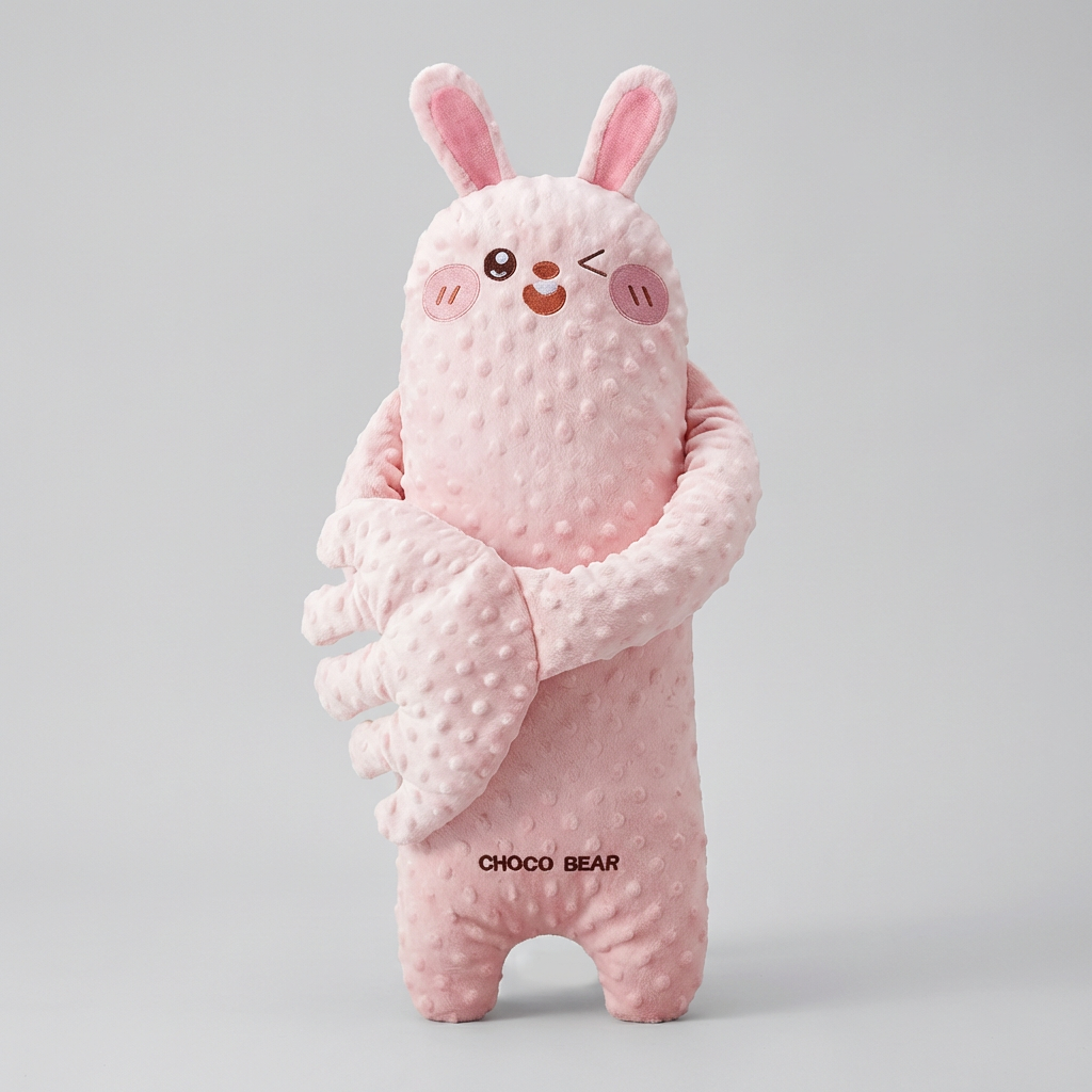 Zacht pluche paas konijn knuffel, ideaal speelgoed en decoratie voor kinderen.