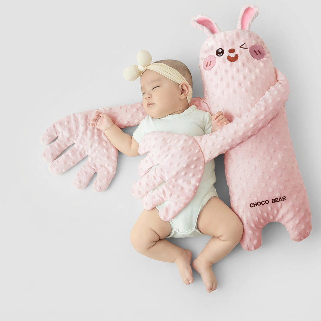 Schattig pluche knuffel voor kinderen: een zacht paas konijn, perfect als speelmaatje of cadeau.