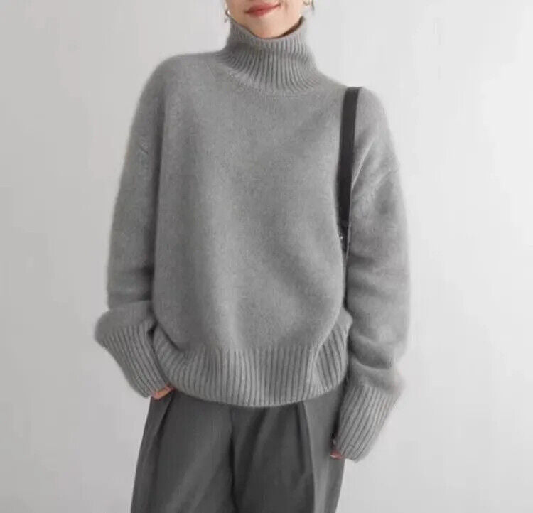 Zachte Hoymans dames kasjmier coltrui, elegant en warm. Perfect voor luxe winterkleding.