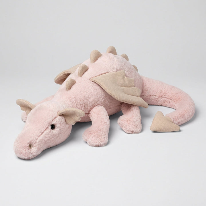 Hoogwaardige pluche draak knuffel, zacht speelgoed voor fantasie spel. Leuk knuffeldier voor elke kinderkamer.