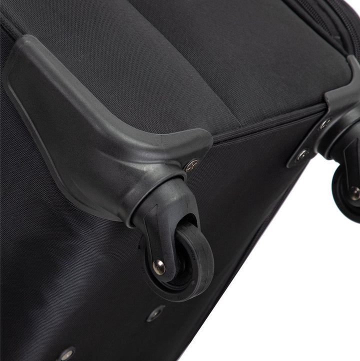 Compacte zachte reiskoffer met veilig TSA-slot, perfect voor handbagage en korte trips.