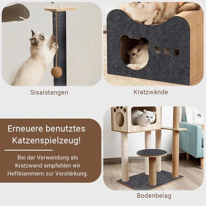 Onzichtbare krabmat: zelfklevende krasbescherming, perfect voor katten en behoud van meubels.