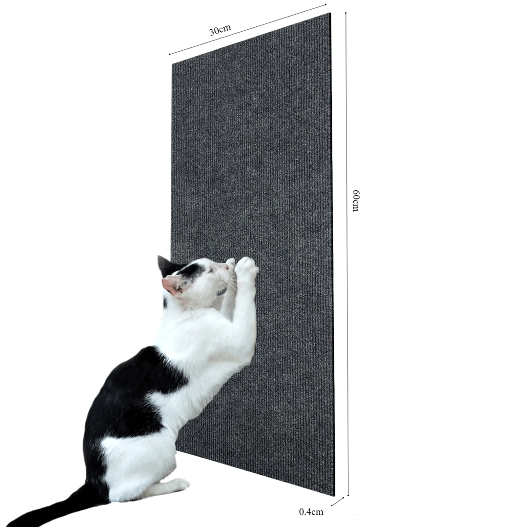 Duurzame krasbescherming: zelfklevende krabmat voor katten, discrete oplossing voor meubels.