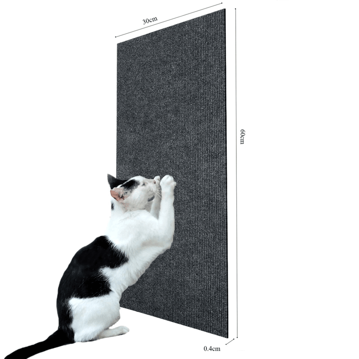 Duurzame krasbescherming: zelfklevende krabmat voor katten, discrete oplossing voor meubels.