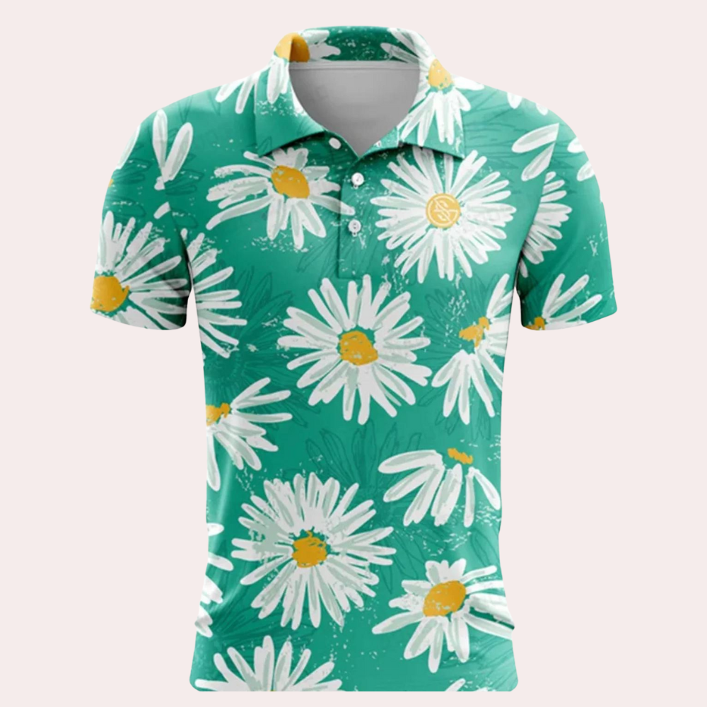 Comfortabel Sven herenpoloshirt voor de zomer, trendy en veelzijdig met een frisse look.