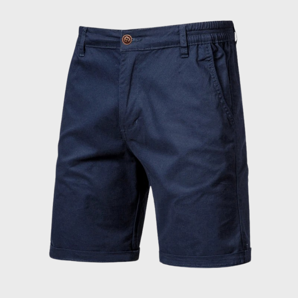 Veelzijdige heren shorts, geschikt voor zowel actieve dagen als ontspannen momenten in de zomerzon.