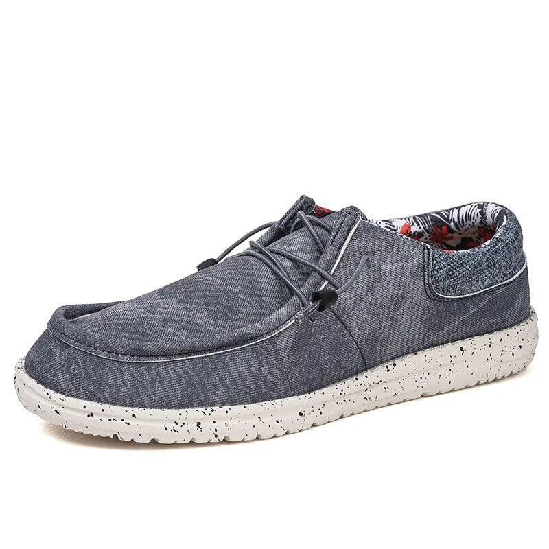 Grijze herenloafers, veelzijdige instappers voor een comfortabele zomerstijl. Ideaal als casual zomerschoenen.