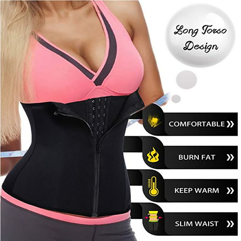 Beige SnugCorset™ body shaper voor dames. Corrigerend afslankband voor een slankere taille.