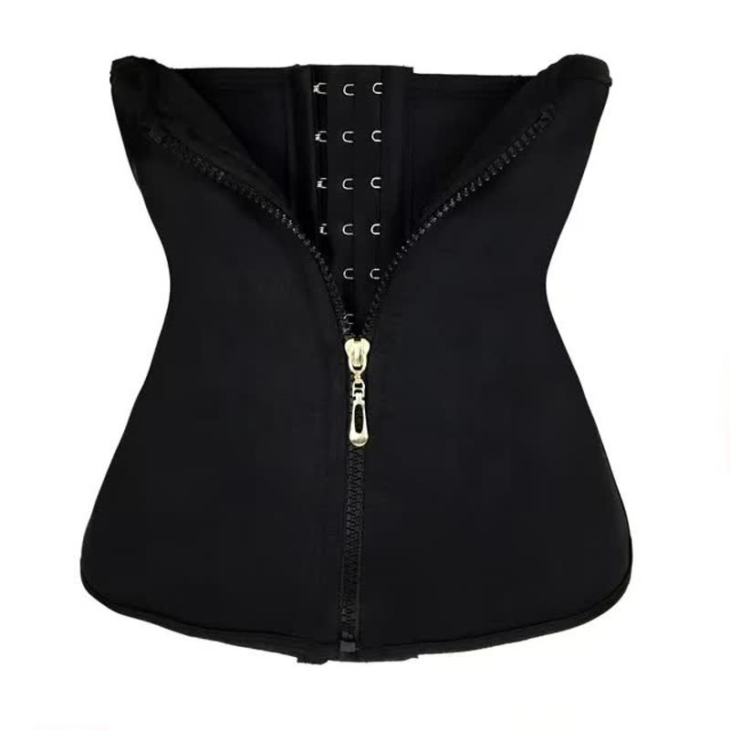 SnugCorset™ tailletrainer voor dames in beige. Onderkleding die de taille slanker maakt.