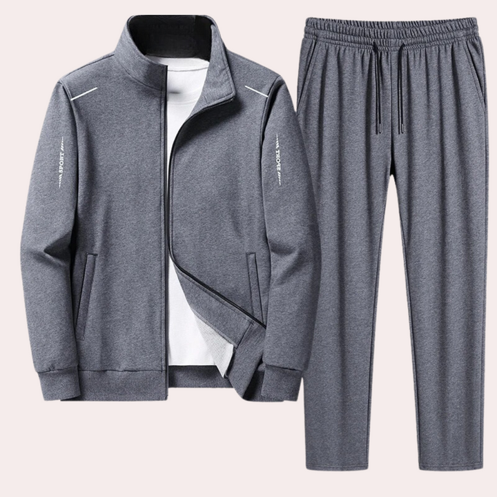 Comfortabel en stijlvol heren trainingspak Owen, perfect voor elke dag en moeiteloze casual kleding.