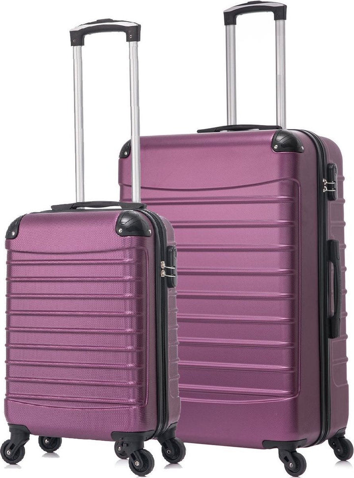 Moderne ABS reiskofferset voor vakantie, weekendje weg; lichtgewicht en schokbestendige bagage.