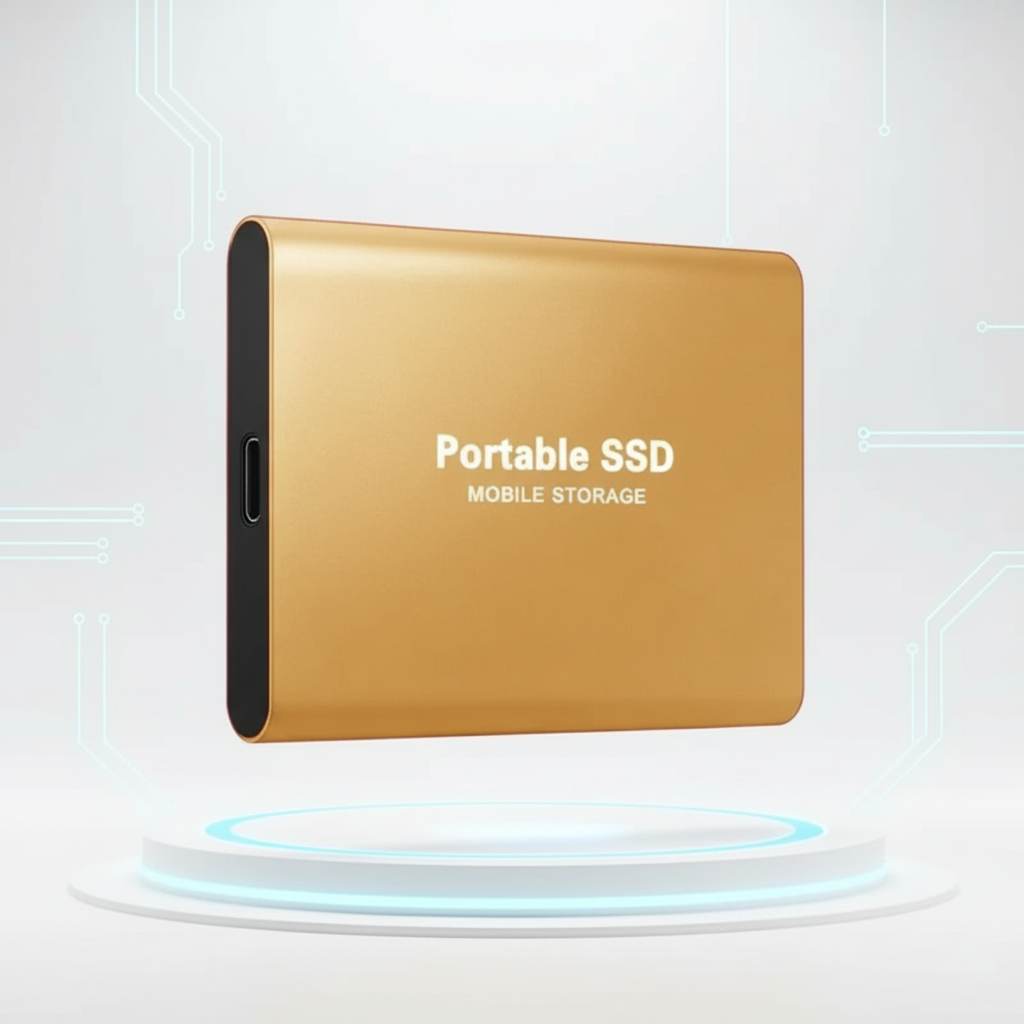 Ultrasnelle externe SSD met USB 3.1, perfect voor mobiele gebruikers die veel opslag nodig hebben.