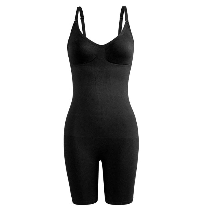 Kastanjebruine corrigerende dames bodysuit, perfect als onderkleding. Figuurvormend voor slanke taille en liftend.