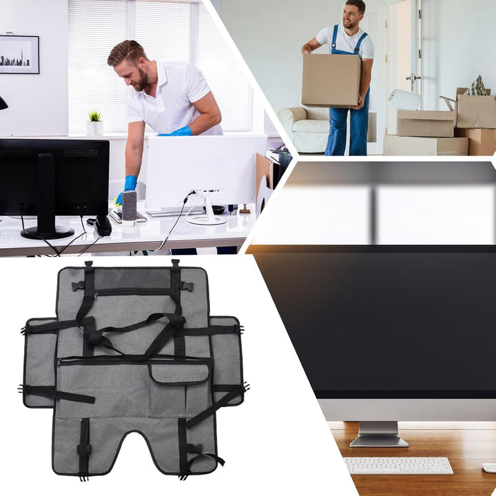 Veynor draagbare monitorhoes: veilige opbergtas als computertas voor uw waardevolle display.