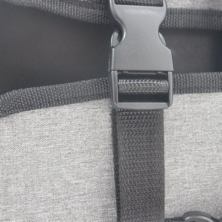 Krasbestendige monitorhoes met stofdichte functie, perfect voor onderweg en monitor opbergen.