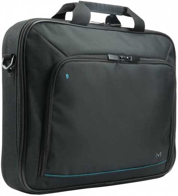 Unisex clamshell laptoptas zwart, geschikt voor 14-15.6 inch, perfecte duurzame reistas of computertas.