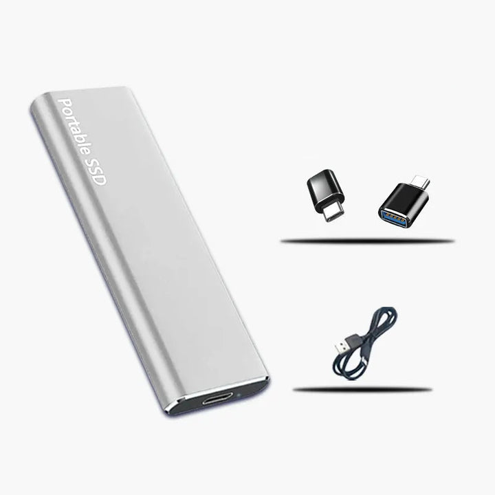Krachtige 4TB externe harddisk met USB-C interface voor snelle en betrouwbare dataoverdracht.