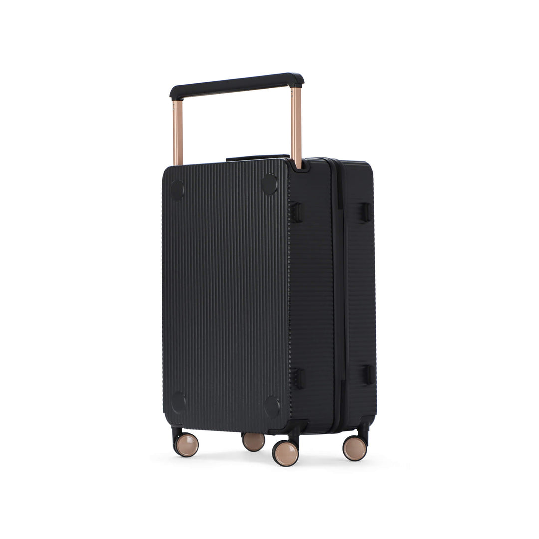 Compacte 'Rotterdam Voyager' hardschalen handbagage koffer, ideaal als weekendtas en voor korte reizen.
