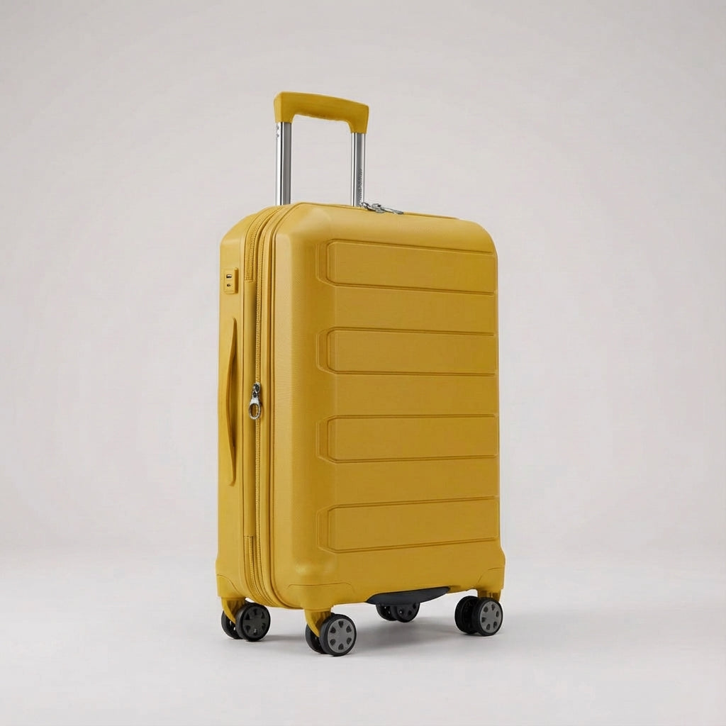 Stijlvolle lichtgewicht hardshell koffer, ideaal voor frequent reizen en weekendtrips.