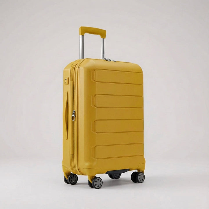 Stijlvolle lichtgewicht hardshell koffer, ideaal voor frequent reizen en weekendtrips.