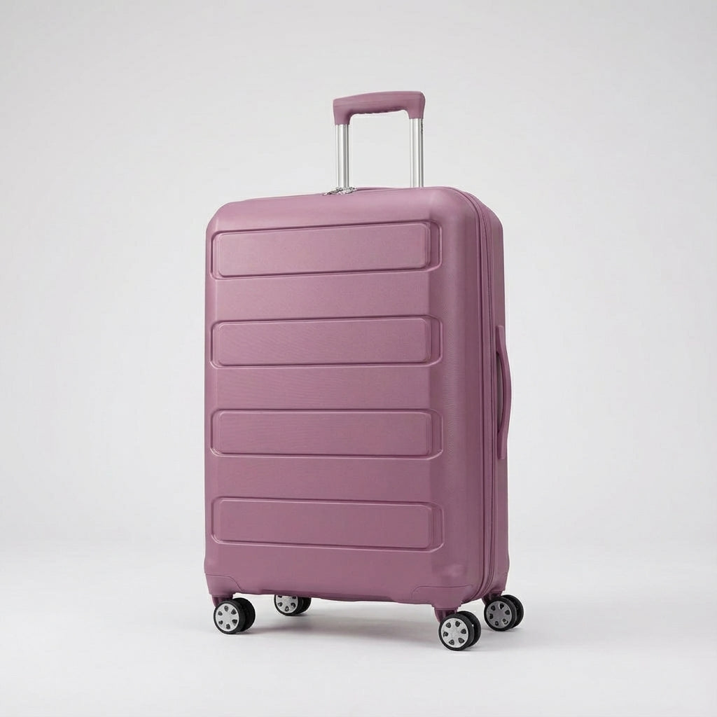 Hardshell koffer SpinCore, uitbreidbaar en lichtgewicht, klaar voor een zorgeloze vakantie.