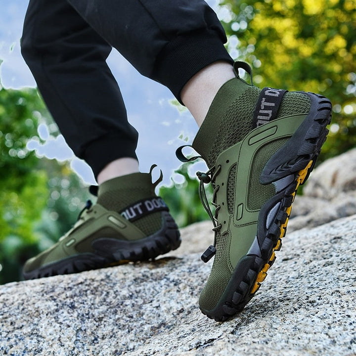 Lichtgewicht, ademende heren barefootschoenen, bieden ultiem comfort en flexibiliteit voor sport en activestijl.